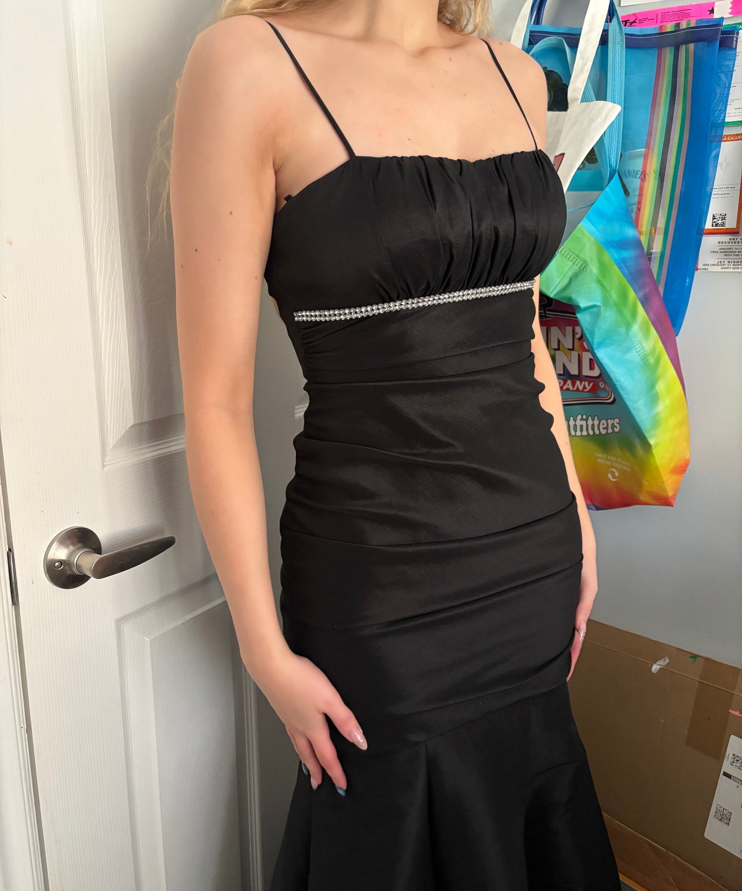 eureka dress style 1546 - black mermaid gown