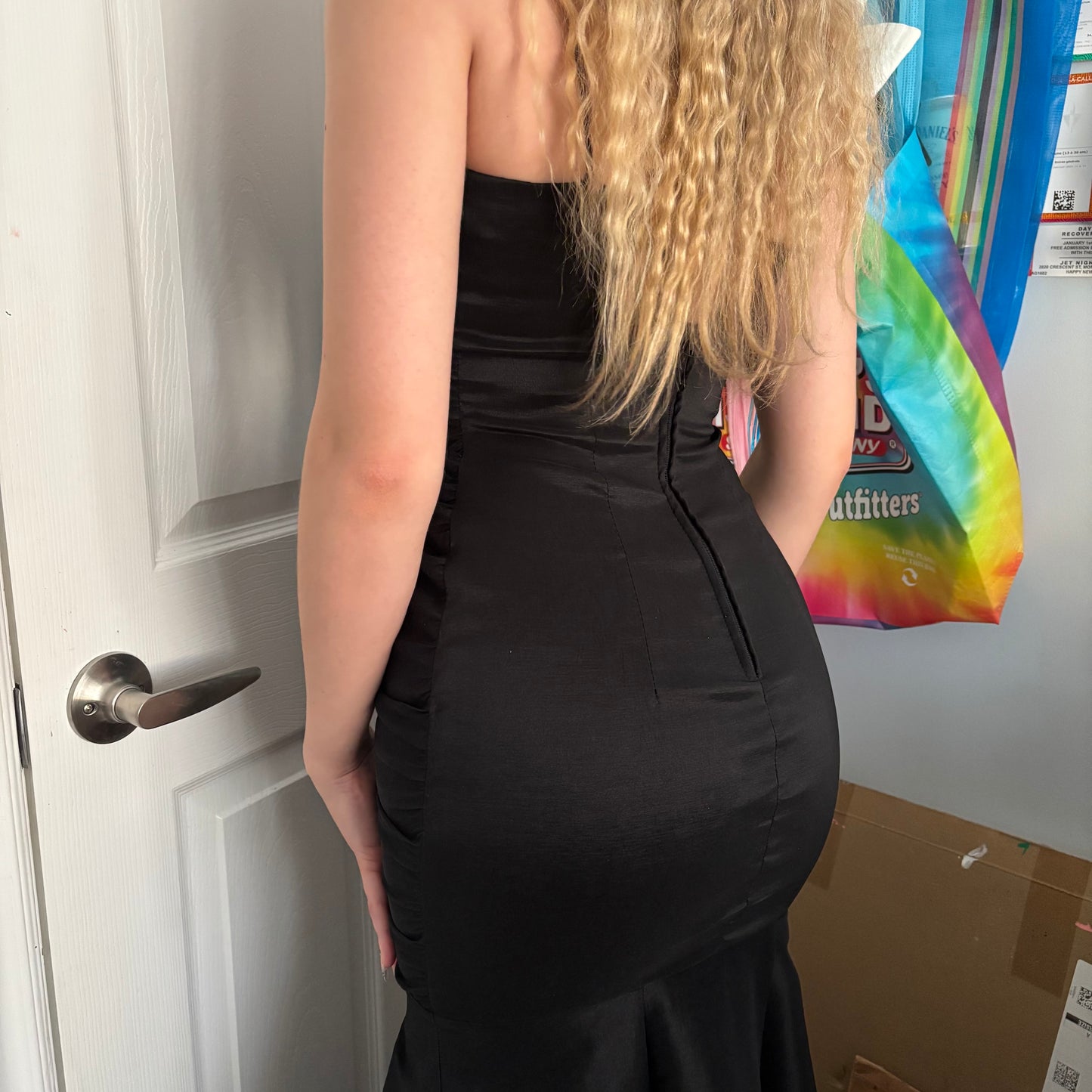 eureka dress style 1546 - black mermaid gown