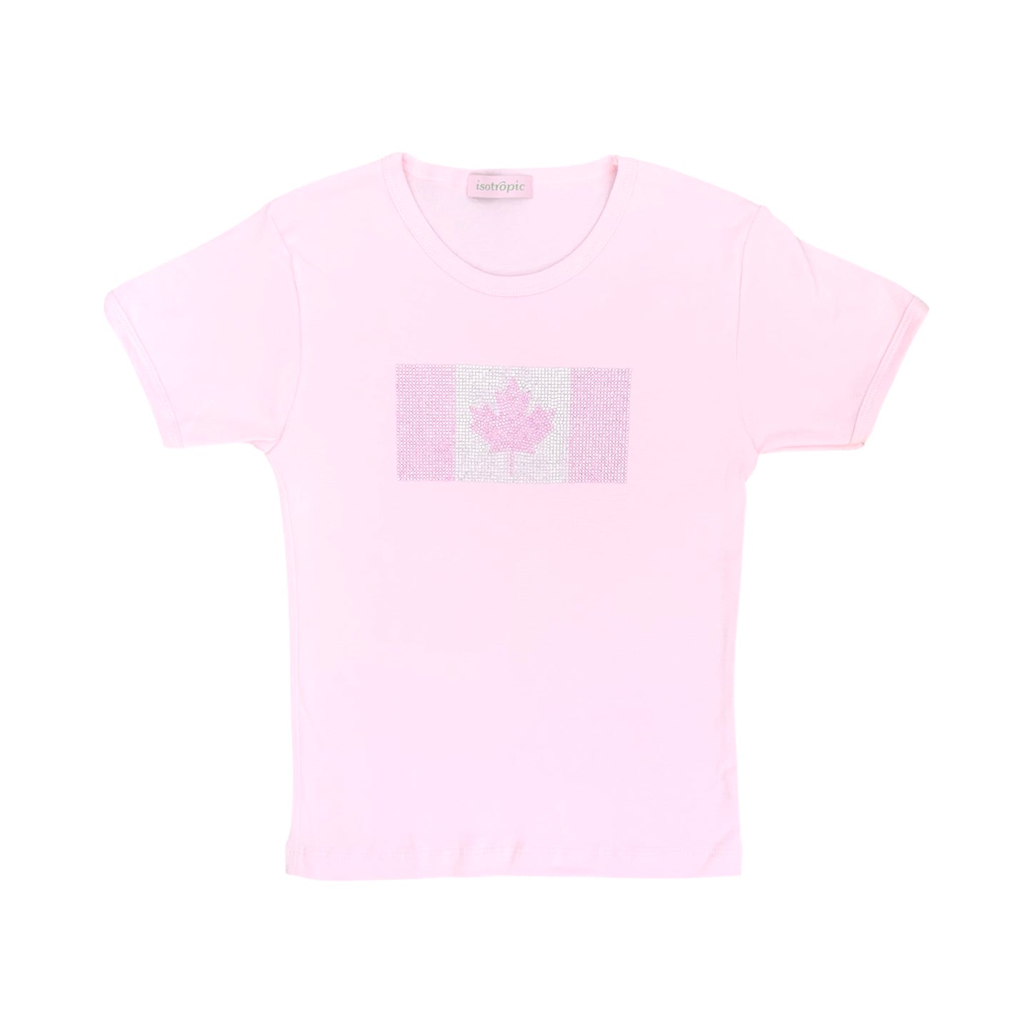 maple sparkle baby tee