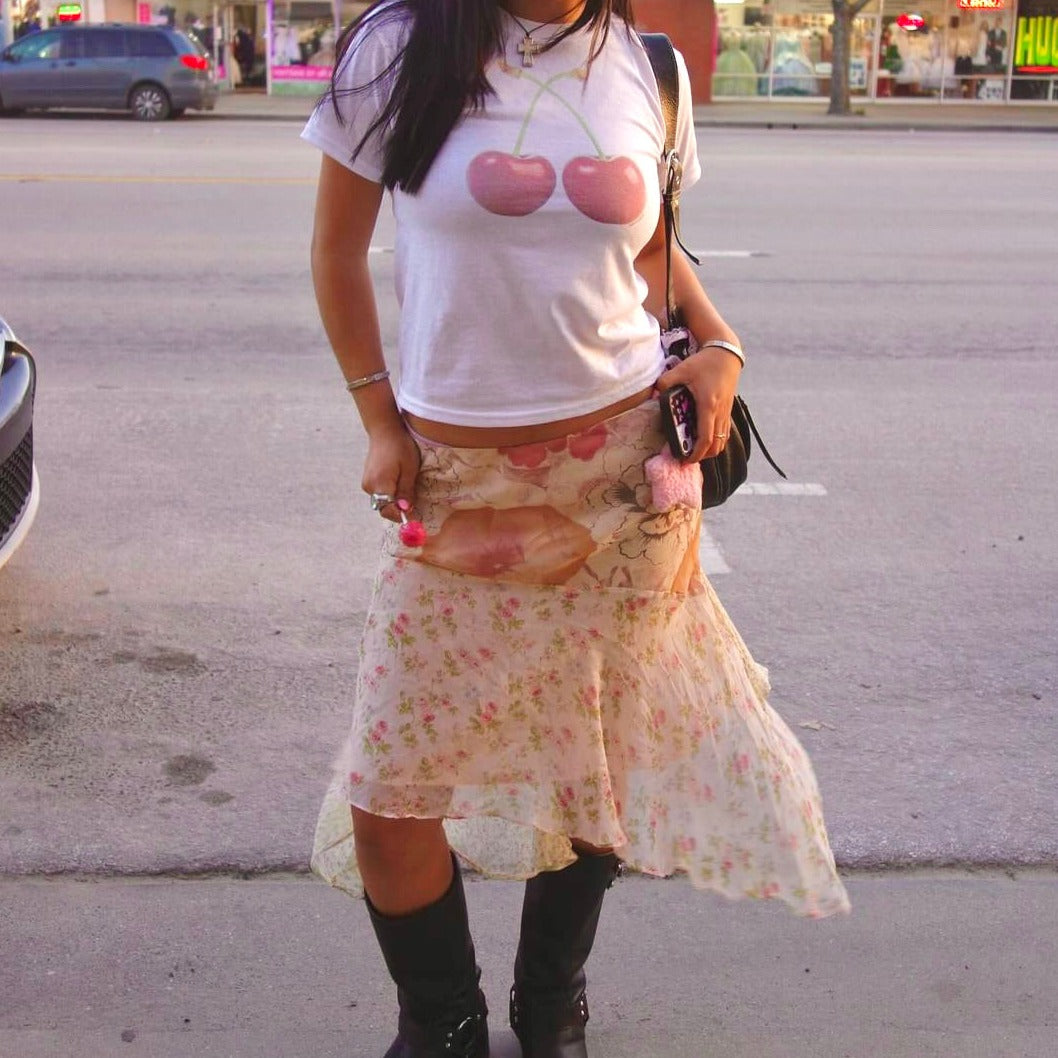 cherry tee