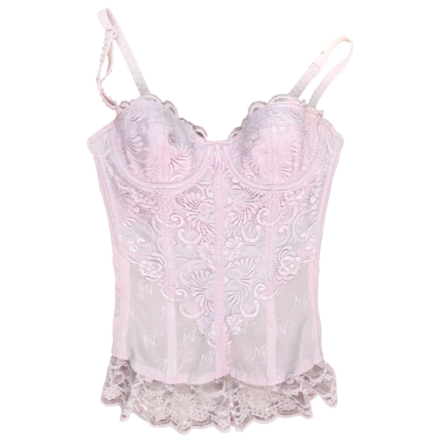 pink corset top