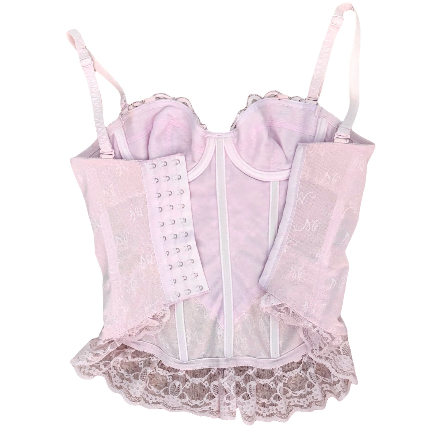 pink corset top