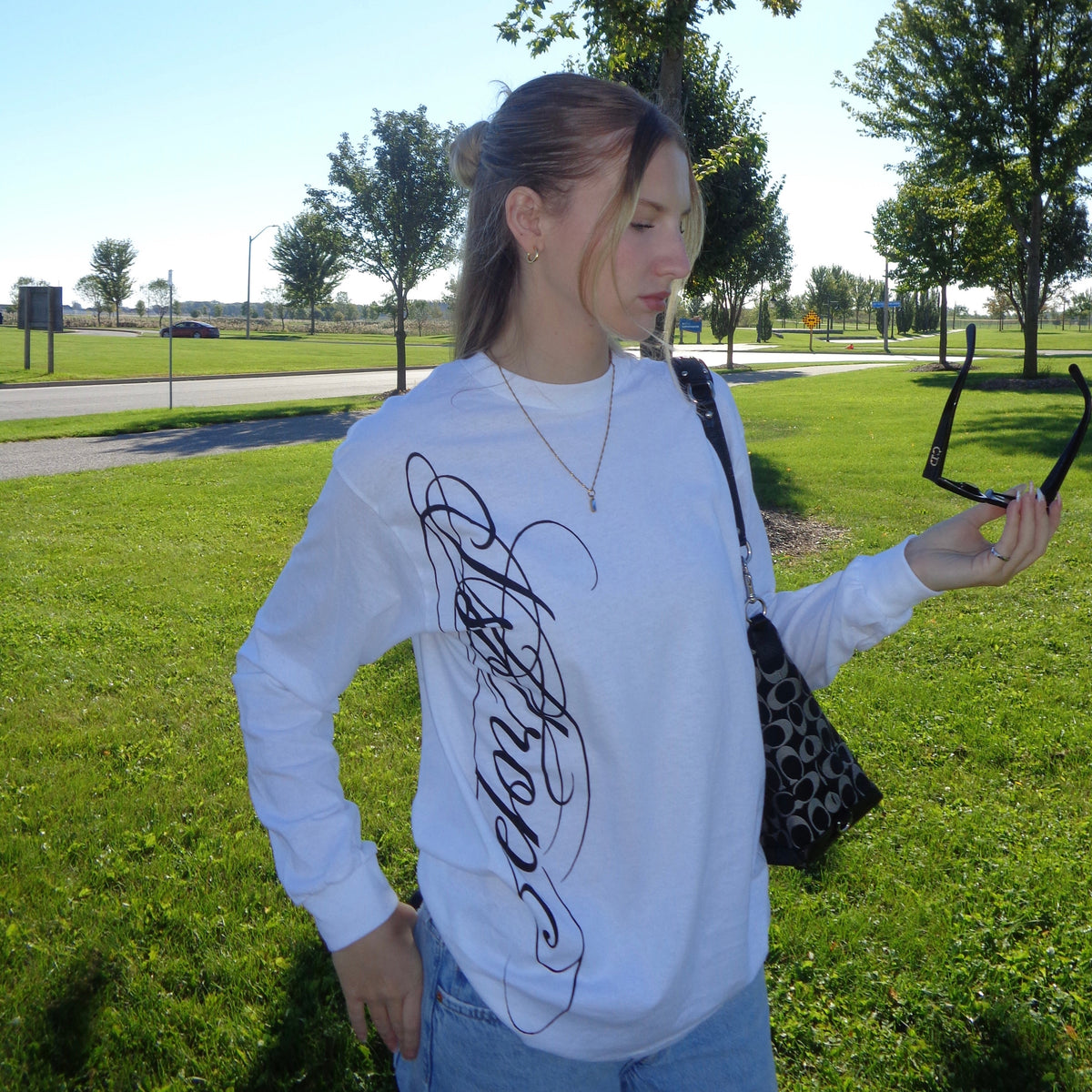 tangled long sleeve tee