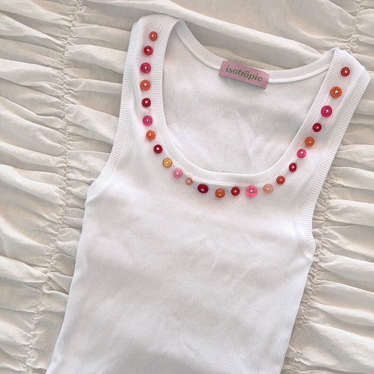 valentina button tank