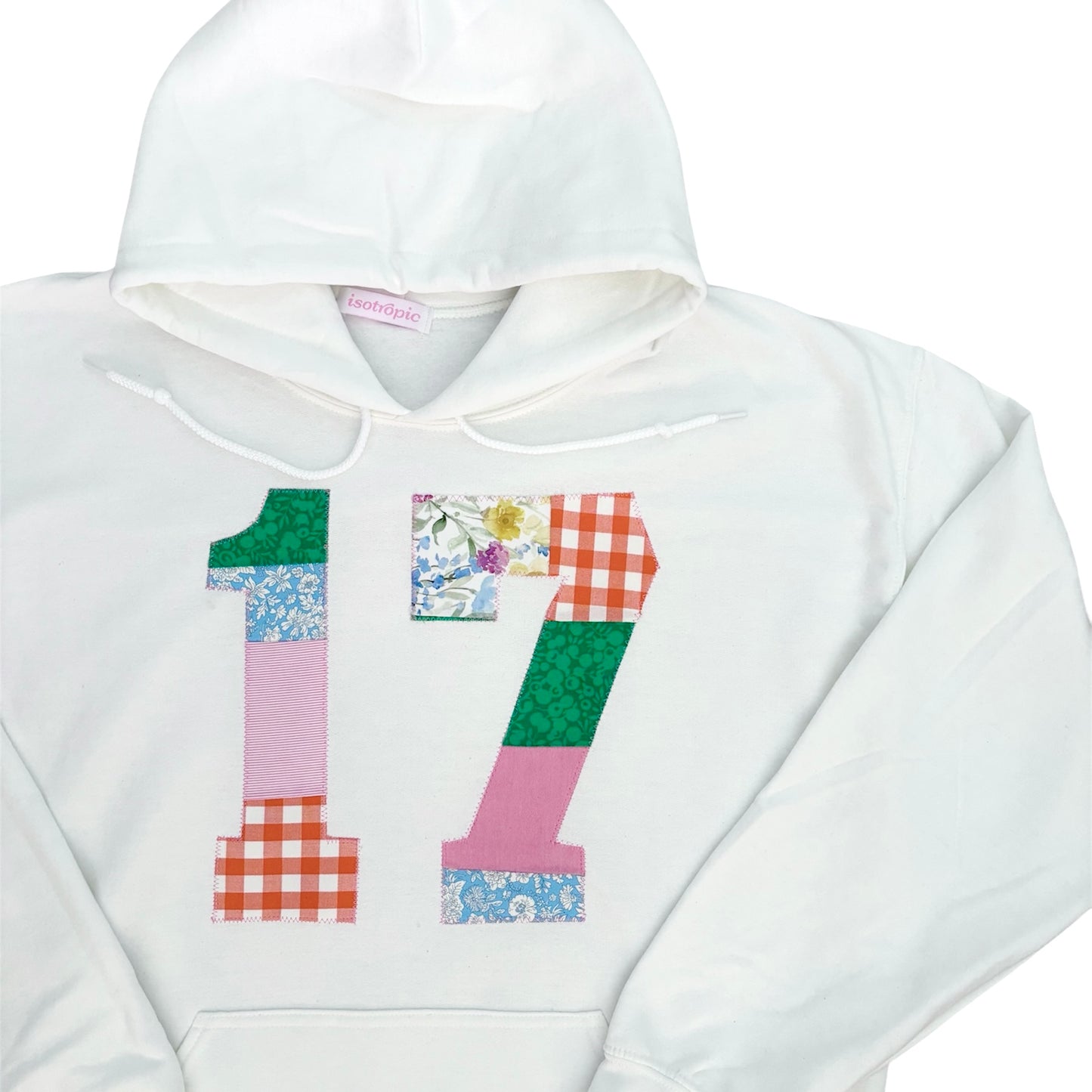 amelia patchwork hoodie