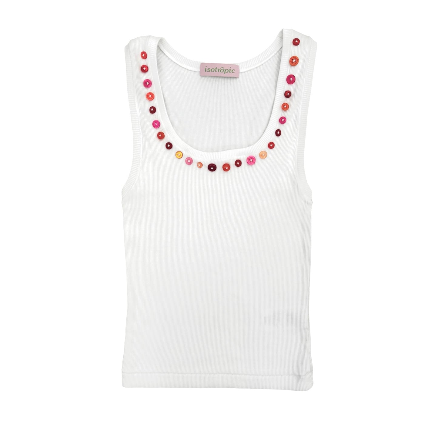 valentina button tank