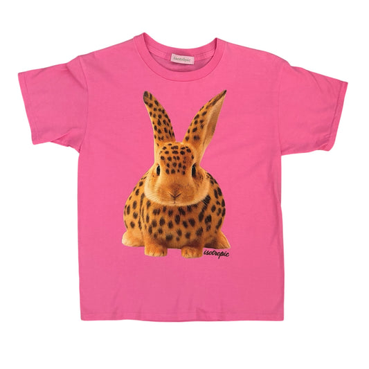 leopard bunny tee