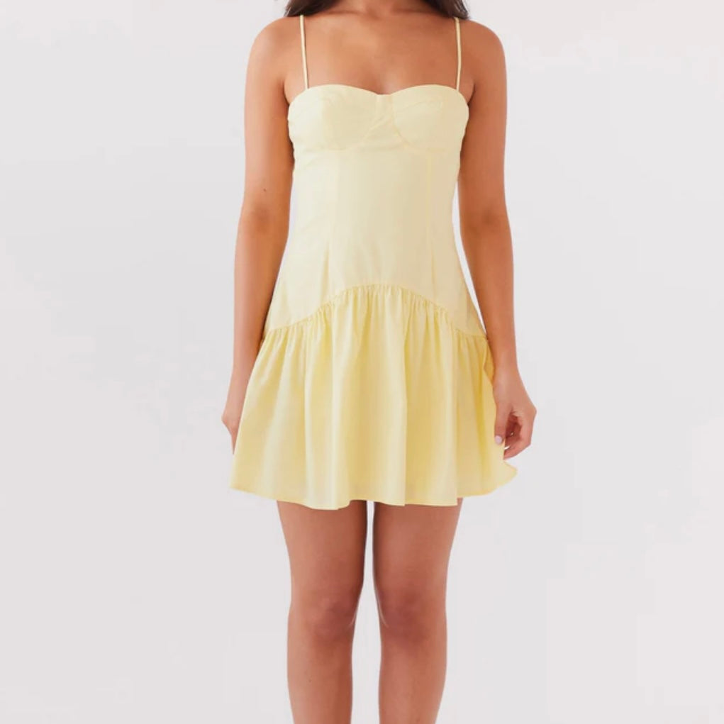 Peppermayo - Endless Summer Mini Dress - Canary