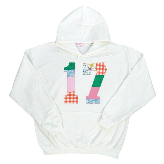 amelia patchwork hoodie