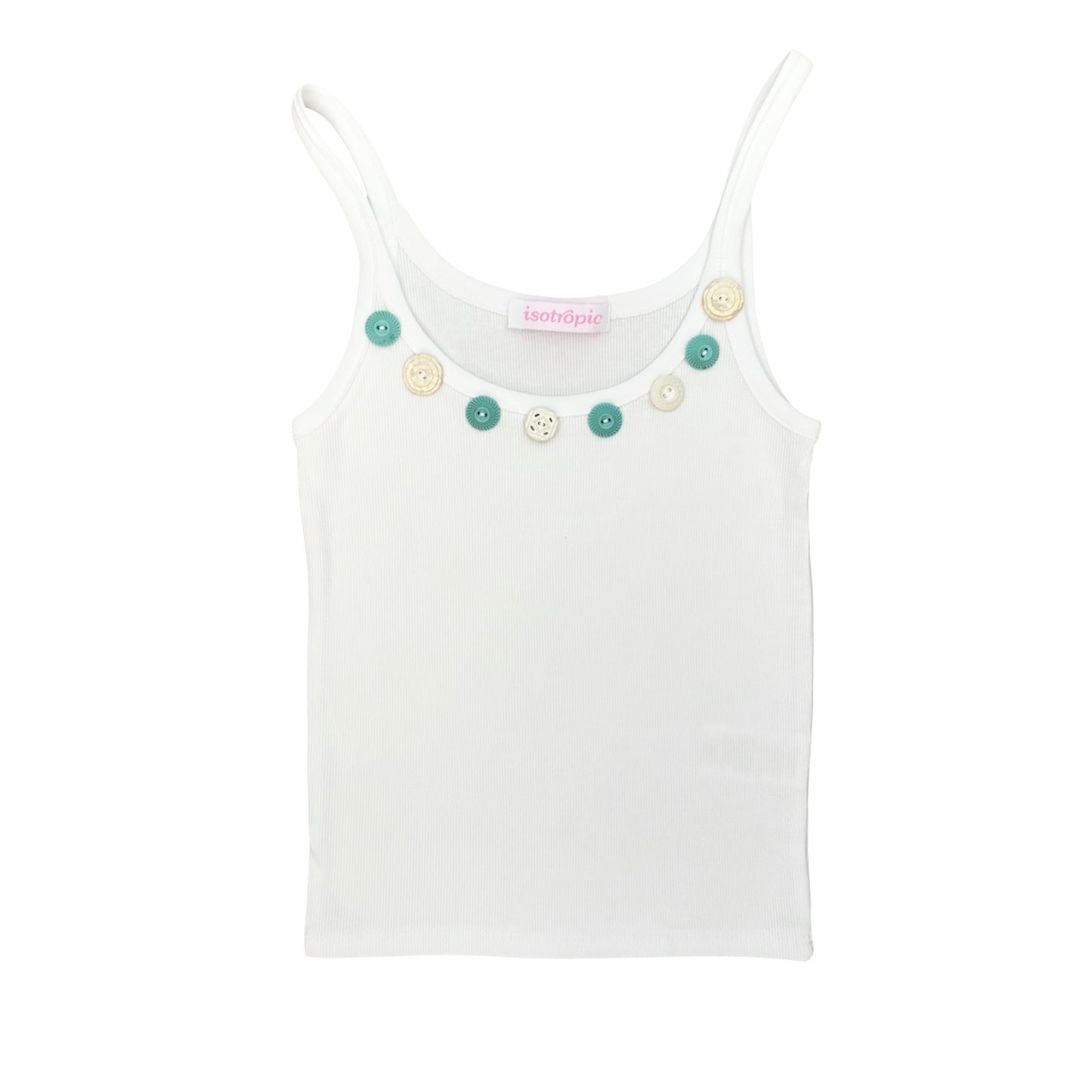 hailey button tank