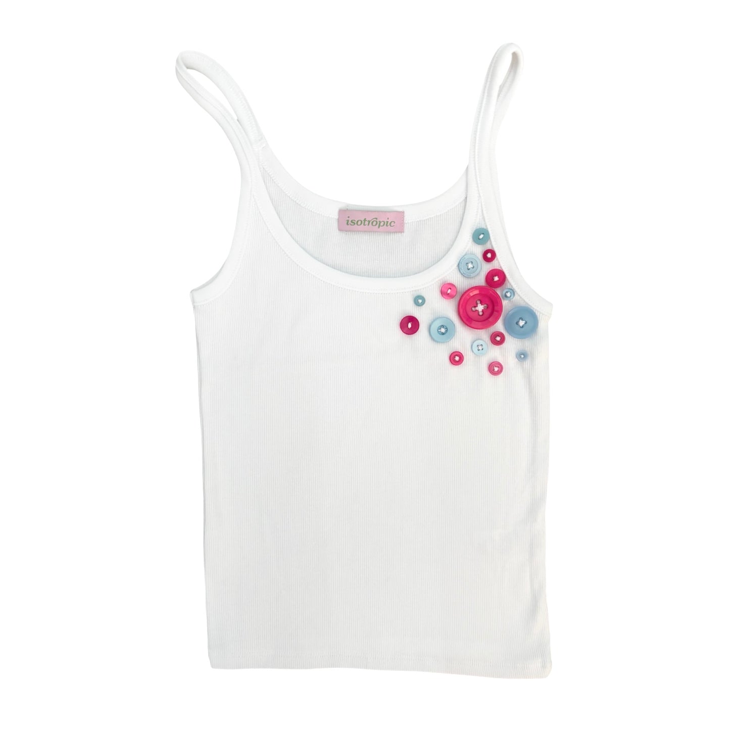 felicia button tank