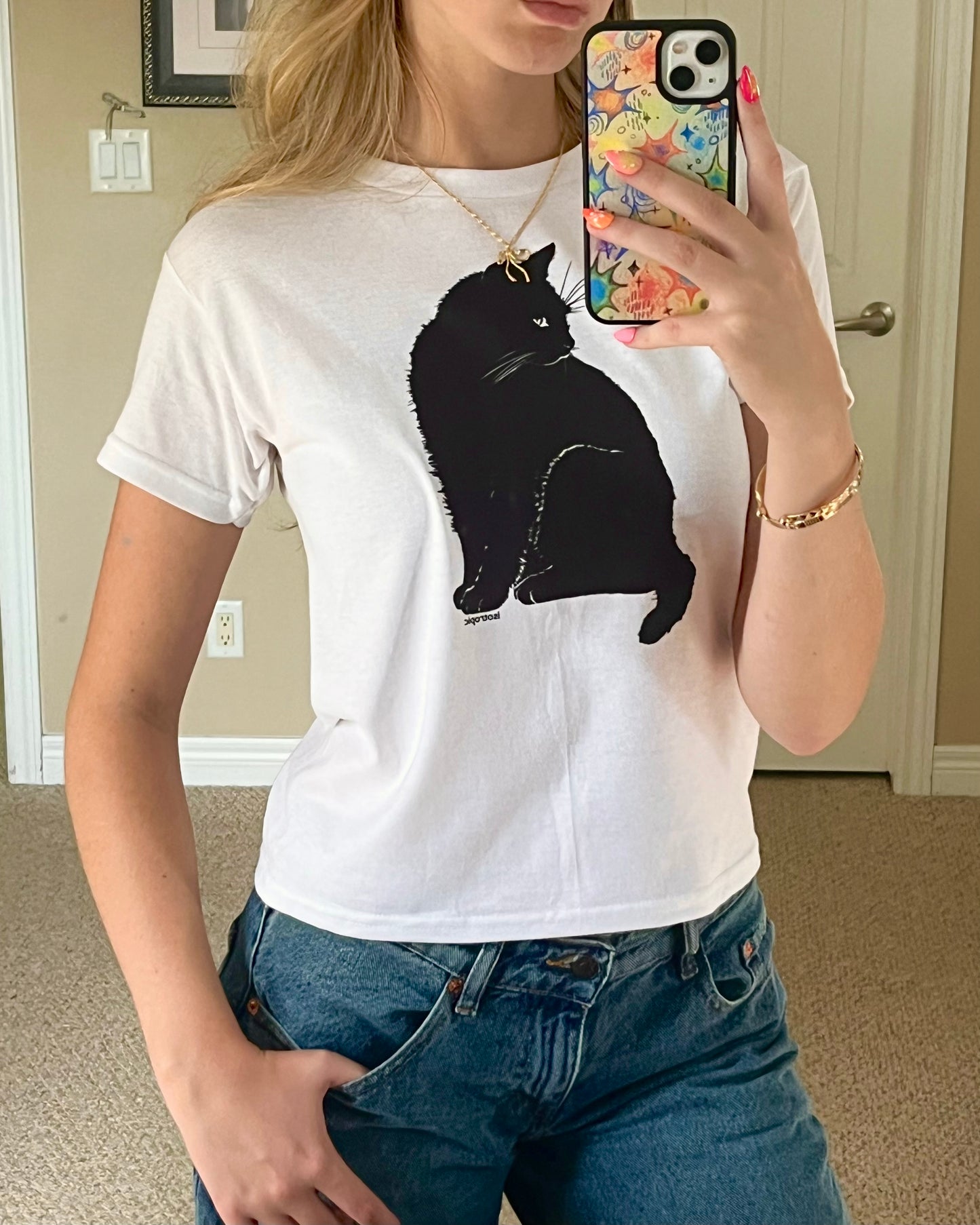 eclipse feline tee