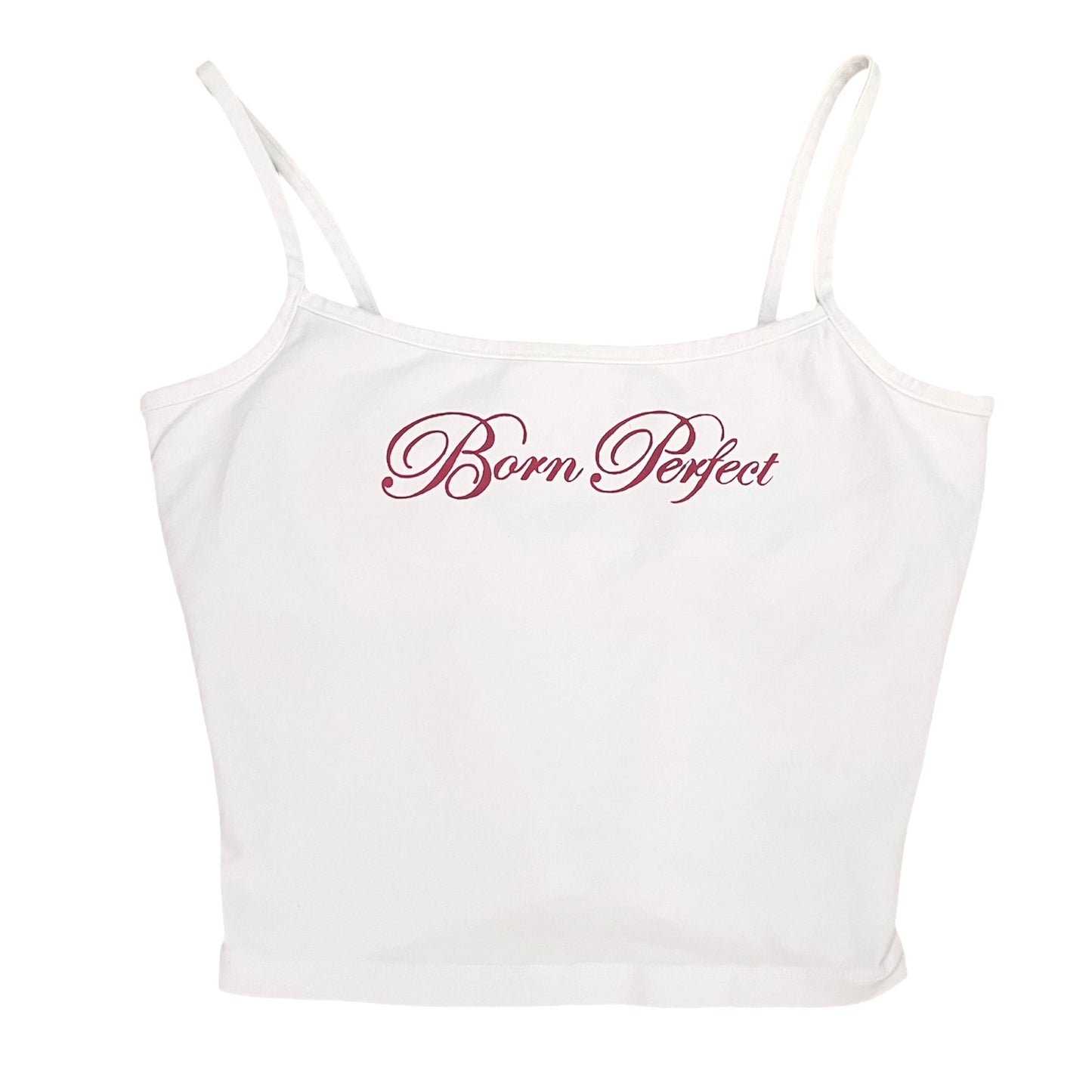 imperfect born perfect tank top