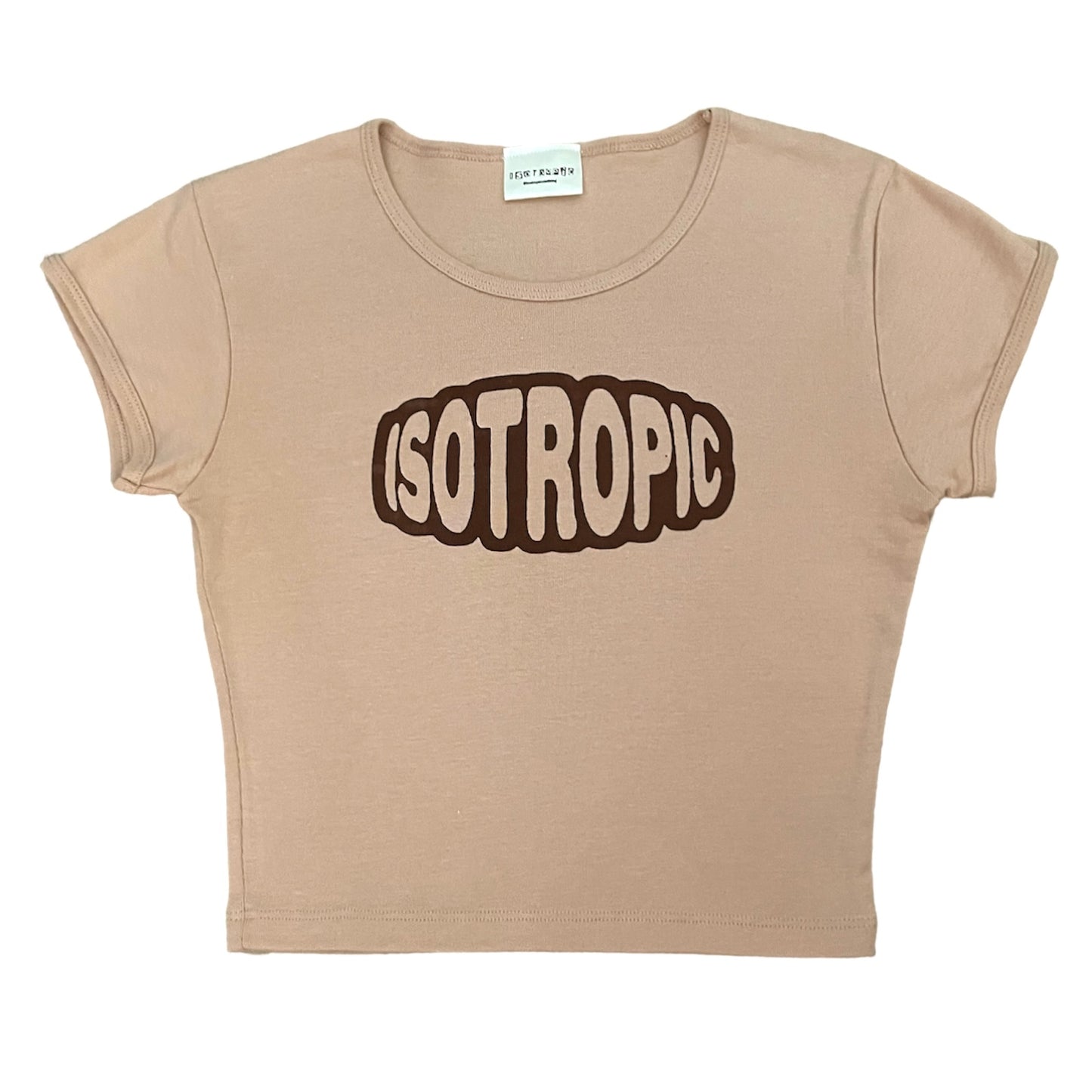 isotropic bubble baby tee