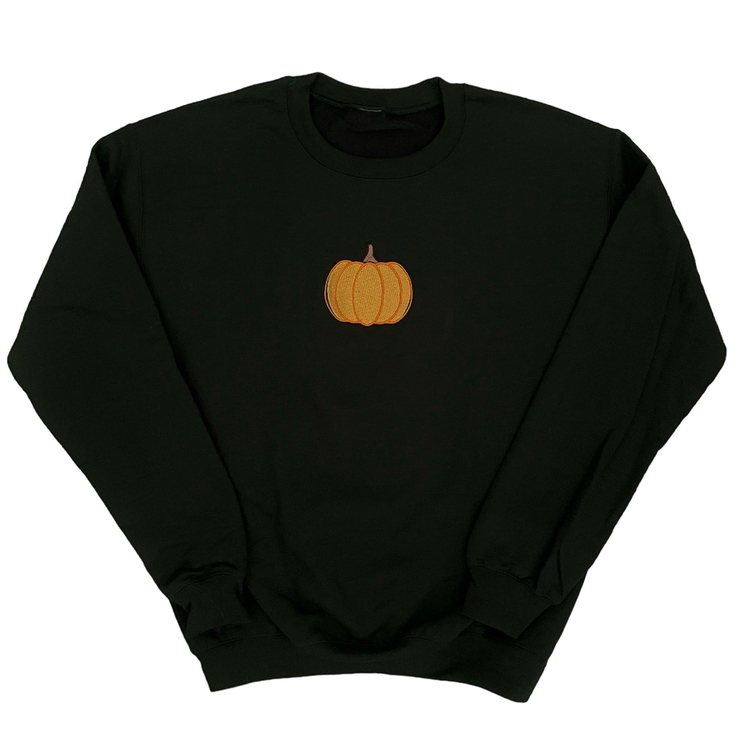 dark green pumpkin crewneck