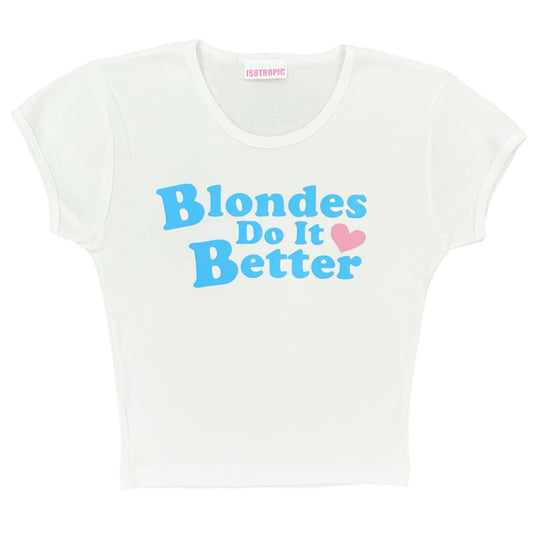 blondes do it better tee