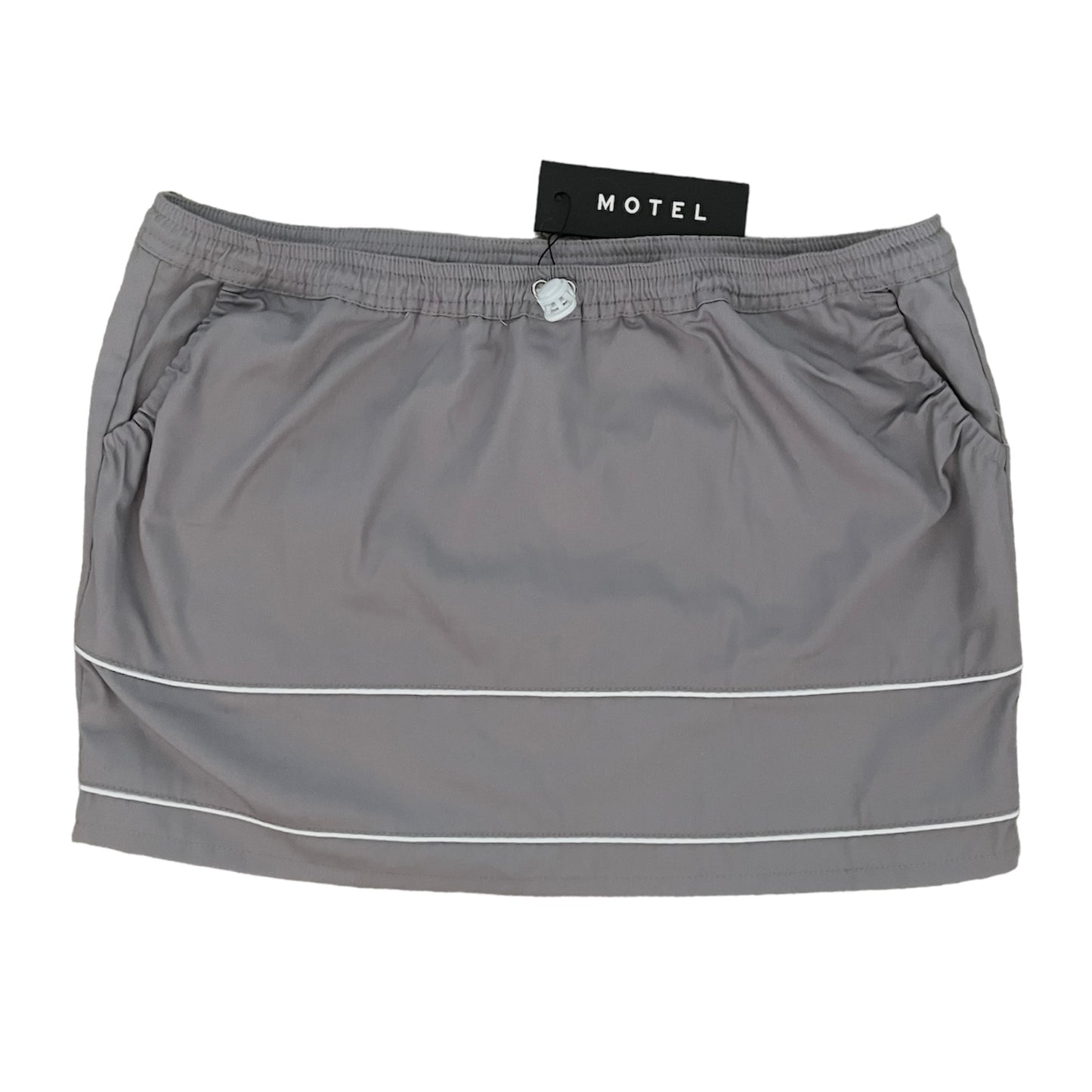 motel rocks eichi skirt silver