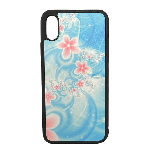 pink flower phone case - iphone X/XS