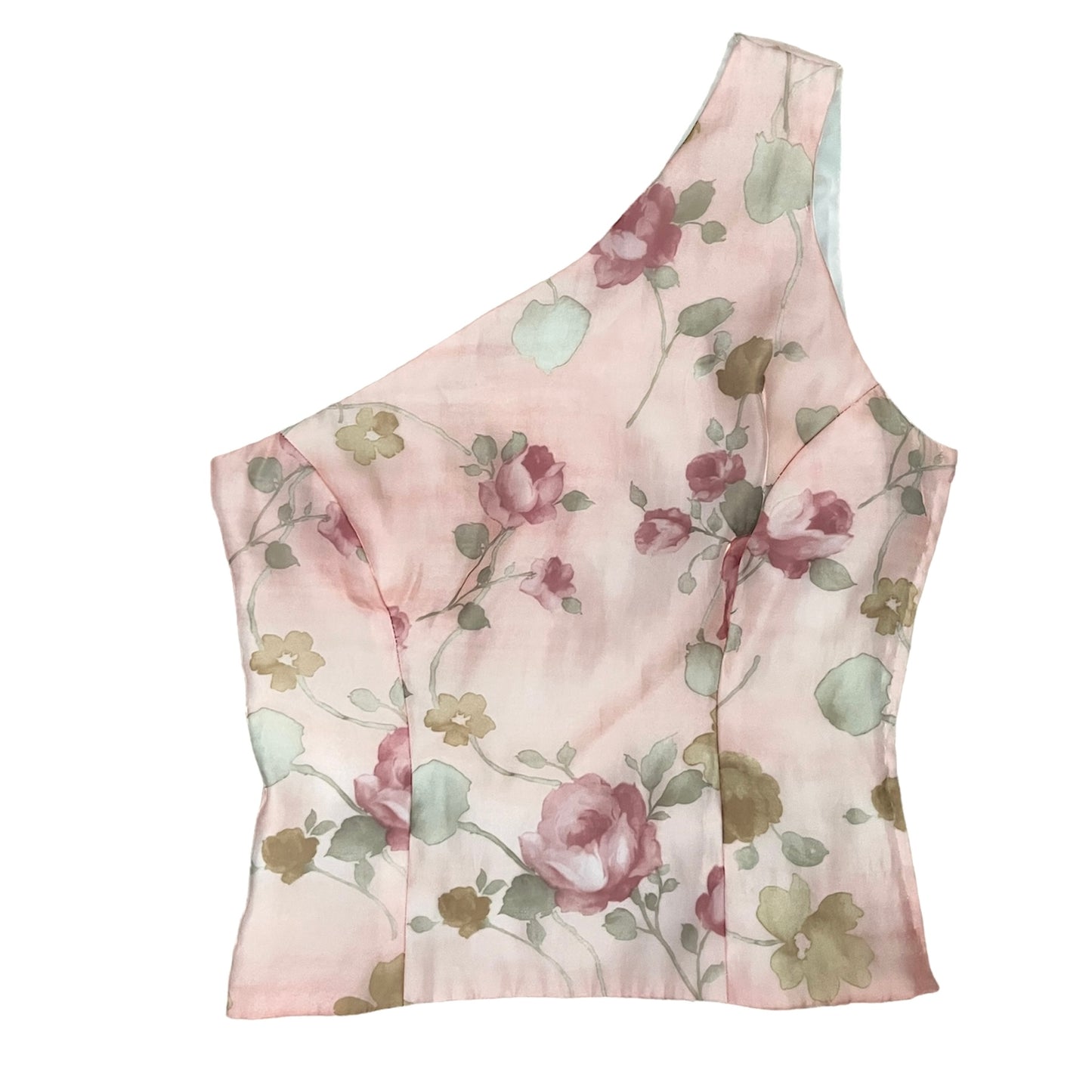 floral one strap top