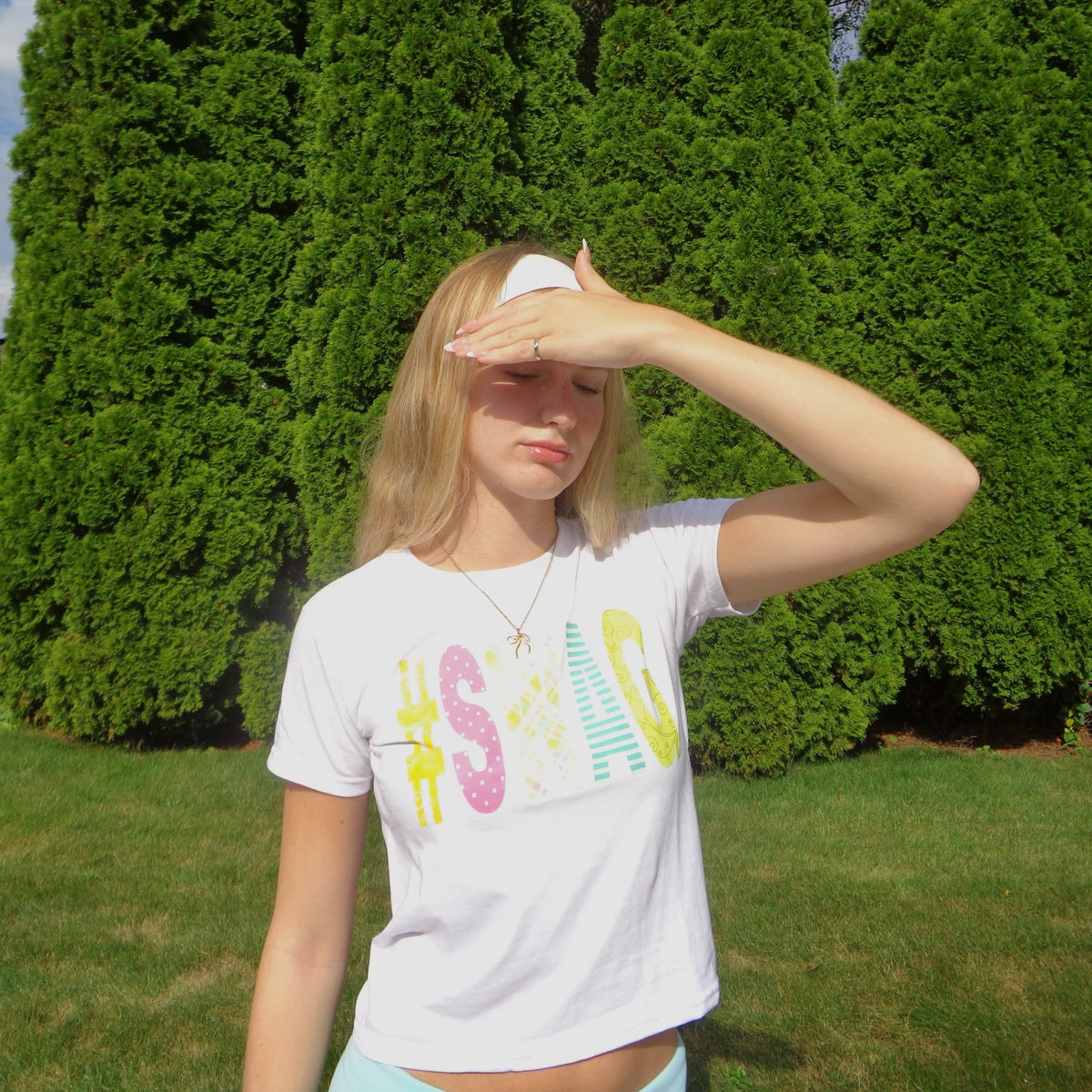 y2k swag tee