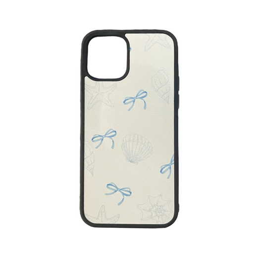 blue bow phone case - iphone 12 pro