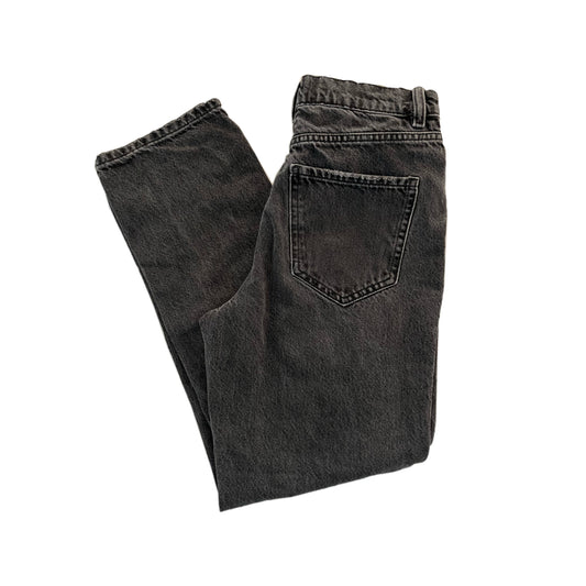 garage black ripped jeans